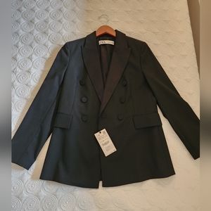 Zara black blazer M